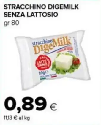 Stracchino Digemilk senza lattosio