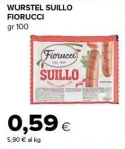 Tigre Amico Wurstel Suillo Fiorucci offerta