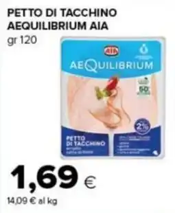 Tigre Amico Petto di tacchino Aequilibrium AIA offerta