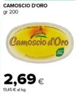 Tigre Amico Camoscio d'Oro offerta