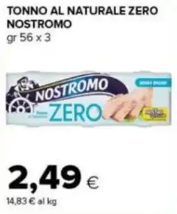 Tigre Amico Tonno al naturale zero Nostromo offerta