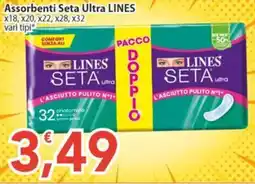 Sidis Assorbenti Seta Ultra LINES offerta