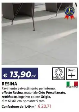 Bricocasa Resina offerta