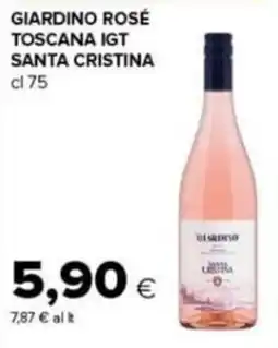 Tigre Amico Giardino rosé Santa Cristina offerta