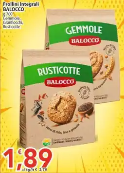 Sidis Frollini Integrali Balocco offerta