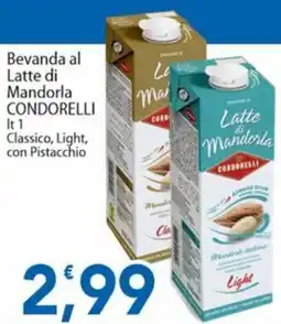Sidis Beveranda al Latte di Mandorla Condorelli offerta