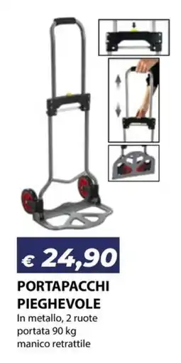 Bricocasa Portapacchi pieghevole offerta