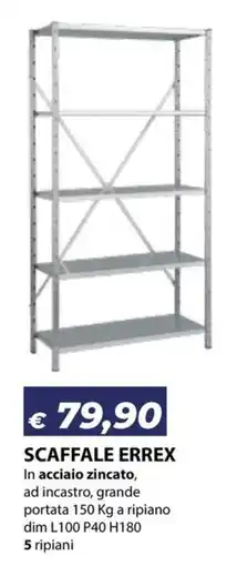 Bricocasa Scaffale Errex offerta