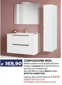 Bricocasa Composizione Ibiza offerta