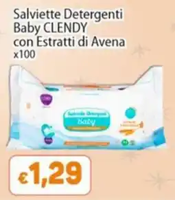 Sidis Salviette Detergenti Baby CLENDY offerta