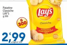 Sidis Patatine Classiche Lay's offerta