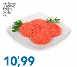 Sidis Hamburger di BOVINO ADULTO offerta