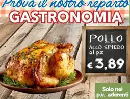 Sidis Pollo allo spiedo offerta
