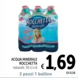 Spazio Conad Acqua minerale Rocchetta naturale offerta