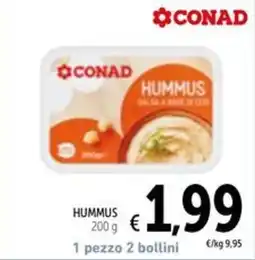 Spazio Conad Conad hummus offerta