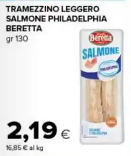 Tigre Amico Tramezzino leggero salmone philadelphia beretta offerta