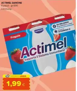 Tigre Amico Actimel Danone offerta