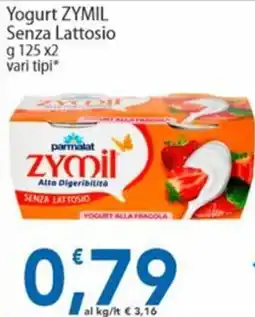 Sidis Yogurt Zymil senza lattosio offerta