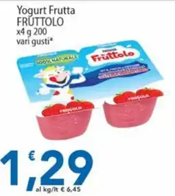 Sidis Yogurt Frutta Fruttolo offerta