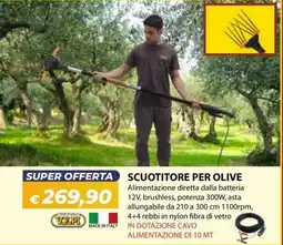Bricocasa Scuotitore per olive Volpi offerta