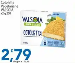 Sidis Cotolette Vegetariane VALSOIA offerta