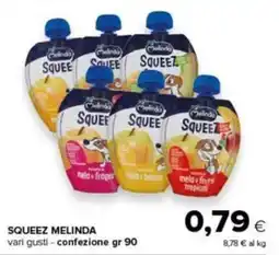 Tigre Amico Squeez Melinda offerta