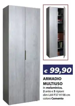 Bricocasa Armadio multiuso offerta