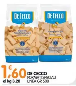Le Delizie del Sud De Cecco formati speciali linea gr 500 offerta