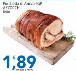 Sidis Porchetta di Ariccia IGP Azzocchi offerta