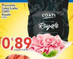 Sidis Prosciutto Cotto Scelto COATI Royale offerta