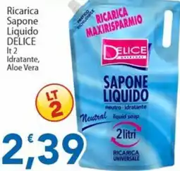 Sidis Sapone liquido Delice offerta