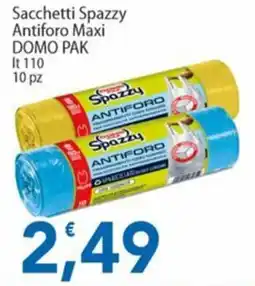 Sidis Sacchetti Spazzy Antiforo Maxi offerta