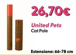 Giulius United Pets Cat Pole offerta