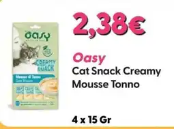 Giulius Oasy Cat Snack Creamy Mousse Tonno offerta