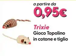 Giulius Trixie Gioco Topolino in cotone e tiglio offerta