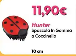 Giulius Hunter Spazzola In Gomma a Coccinella offerta