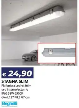 Bricocasa Stagna Slim Plafoniera Led offerta