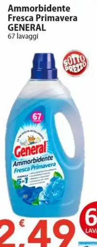 Sidis General Ammorbidente Fresca Primavera offerta