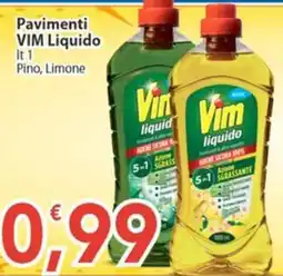 Sidis Pavimenti VIM Liquido offerta