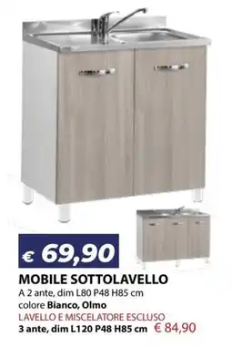 Bricocasa Mobile sottolavello offerta