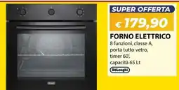 Bricocasa Forno elettrico DeLonghi offerta