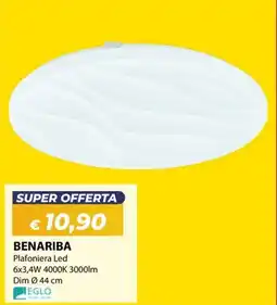 Bricocasa Plafoniera Led Benariba offerta