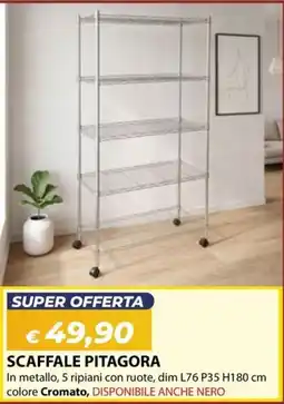 Bricocasa Scaffale Pitagora offerta