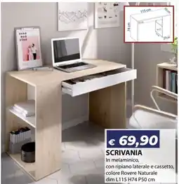 Bricocasa Scrivania offerta