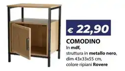 Bricocasa Comodino offerta