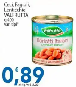 Sidis Borlotti Italiani Valfrutta offerta