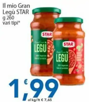 Sidis Il mio Gran Legù STAR offerta