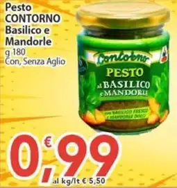 Sidis Contorno Pesto al Basilico e Mandorle offerta