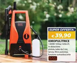 Bricocasa Idropulitrice Black+Decker offerta