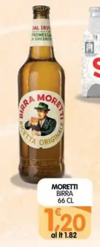 Le Delizie del Sud Moretti birra offerta